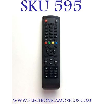 CONTROL REMOTO ORIGINAL PARA TV HITACHI  / NUMERO DE PARTE KT1252 / KT1252-XHY